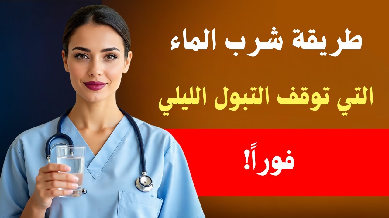 طبيبة المسالك البولية تكشف: كيف تشرب الماء حتى لا تستيقظ ليلًا