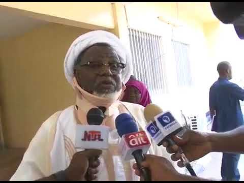 Nigerian Shia cleric Zakzaky  first public appearance