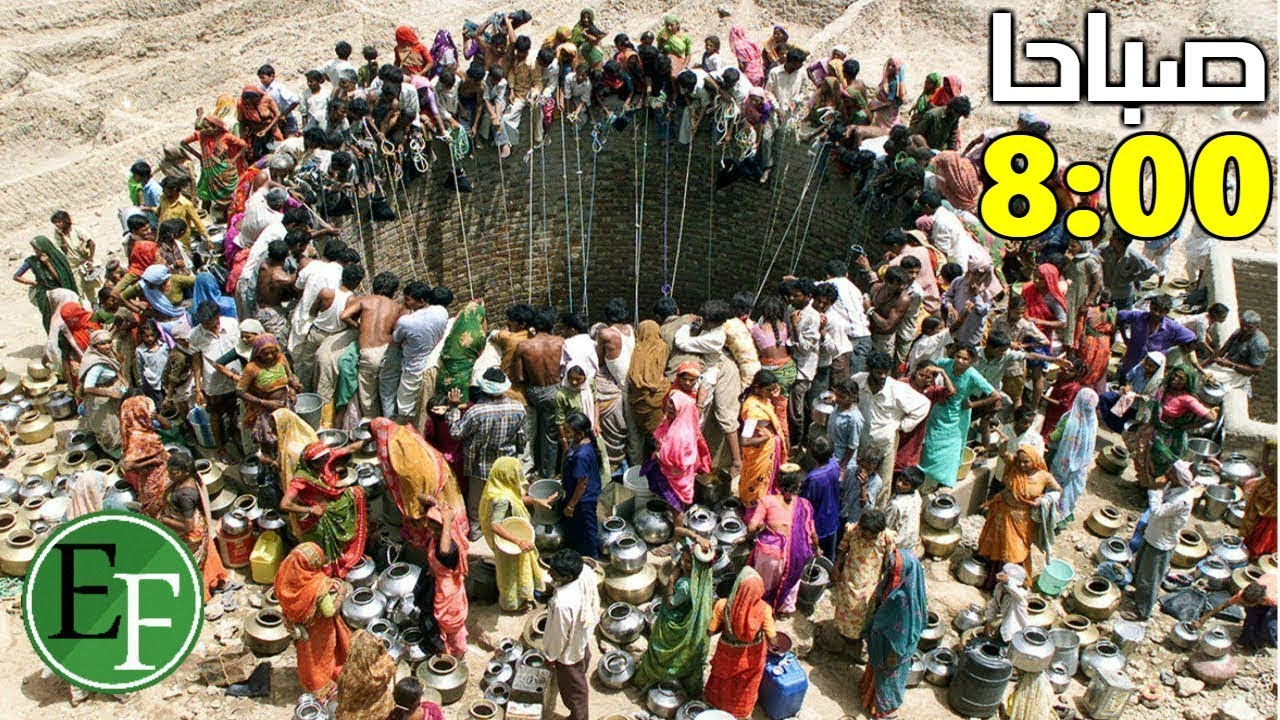 انظر ما يحدث في العالم كل يوم الساعة 8 صباحا بدون ان يشعر احد..!!