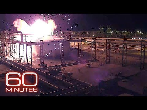 On "60 Minutes:" Never-before-seen video of oil strikes