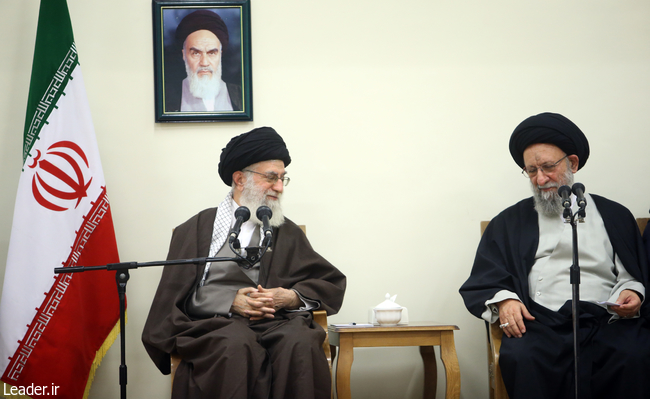 Imam Khamenei receives a group of officials from Gholestan Province.