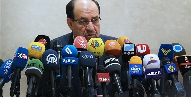 Iraqi Vice President Nouri al-Maliki speaks to reporters in Tehran on January 2, 2017. (Photo by IRNA)